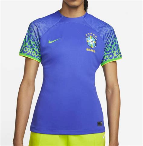 brazilian women's soccer jersey